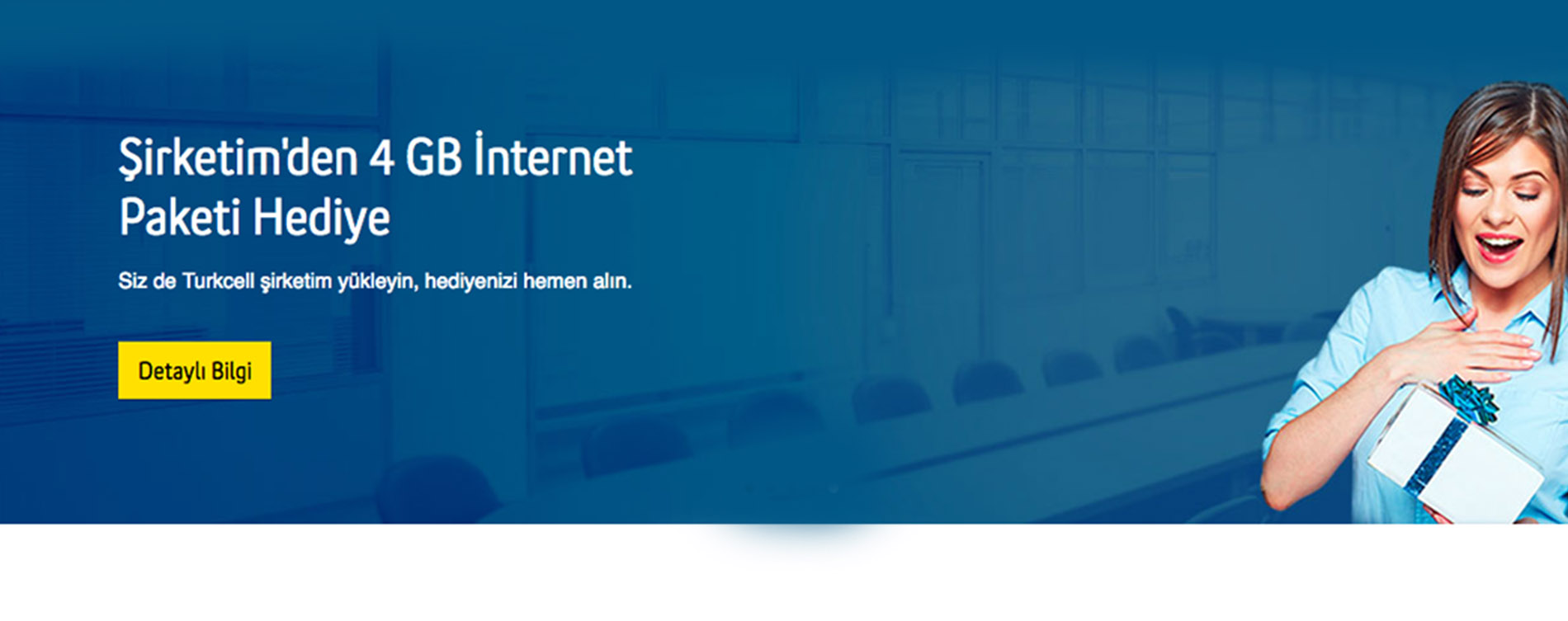 Turkcell Şirketim internet paketi